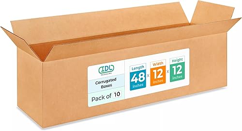 Miniatura 297 de Cajas para envío IDL Packaging - B-1266-5 de cartón corrugado, tamaño pequeño, de 12 pulgadas de largo x 6 pulgadas de ancho x 6 pulgadas de alto