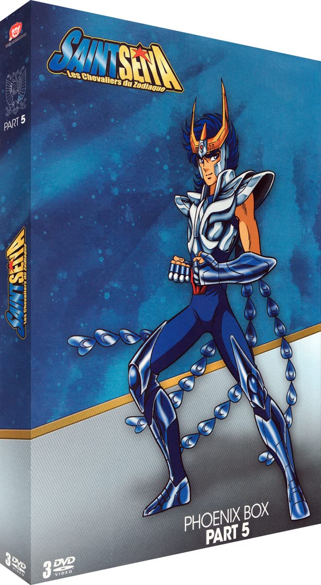 Saint Seiya Les chevaliers du Zodiaque: Revive el Mito con el DVD Phoenix Box 5