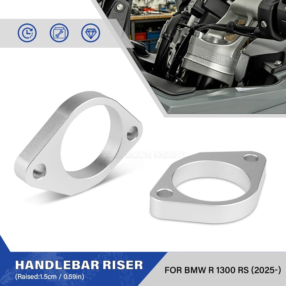 Motorcycle handlebar risers Kierownica motocykla Riser przedłużenie Adapter pasuje do BMW R1300RS R 1300 RS 2025 2026 akcesoria uchwyt wzmacniacz podnoszenia