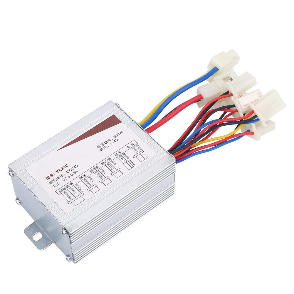PUSOKEI 24v 350-500W Motor Speed Controller Electrical Scooter E Tricycle Brush Motor Control Box