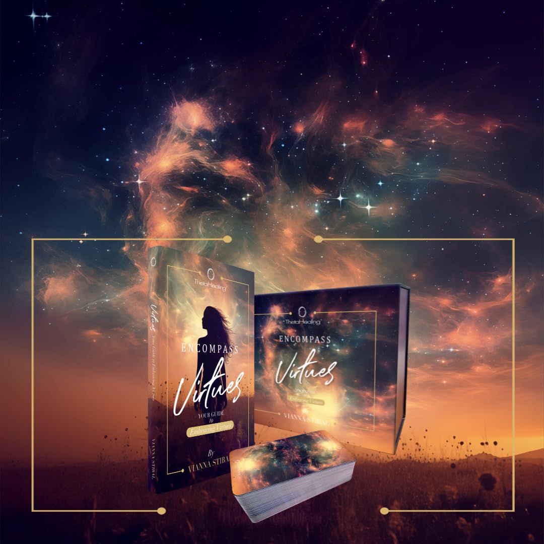 ThetaHealing Virtue Cards Hard Cover Gold Hardcover – January 4, 2023