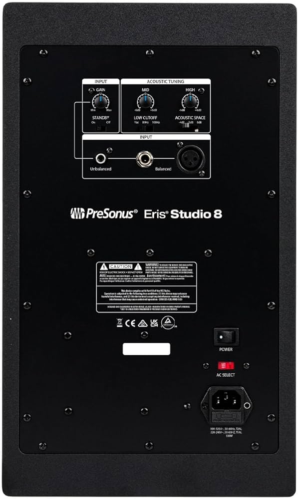 Presonus Eris Studio8 殆んど未使用品 Presonus Eris Studio8 殆んど未使用品 Presonus Eris Studio8 殆んど未