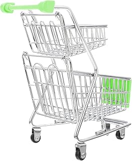 CRAFTHROU Mini Carrinho De Compras Mini Carrinho De Compras De Plástico Carrinho De Mão Carrinho De Compras Utilitário Mini Carrinho De Compras Alvo Carrinho De Compras Pequeno Carrinho De