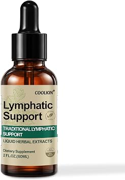 Lymphatic Drainage Drops 1200mg, Herbal Blend with Elderberry Echinacea Dandelion - Supports Lymphatic System Drainage, Immune Health & Body Detox, Natural Lymphatic Drainage Supplement, 2 Fl Oz