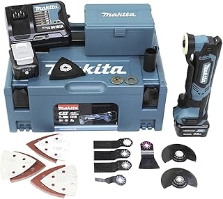 Makita TM30DSMJX5, strumento multifunzione per batteria, 10,8ï¿½V/4,0ï¿½AH, Blu, TM30DSMJX5 0W, 10.8V