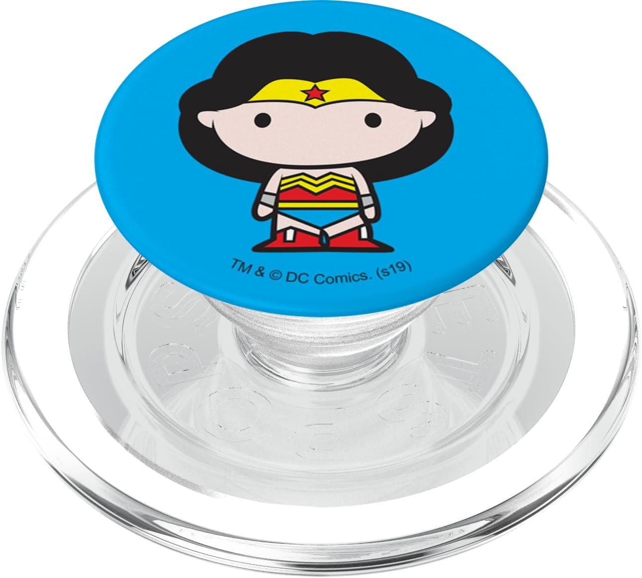 Wonder Woman Cute Chibi Character PopSockets MagSafe PopGrip for iPhone