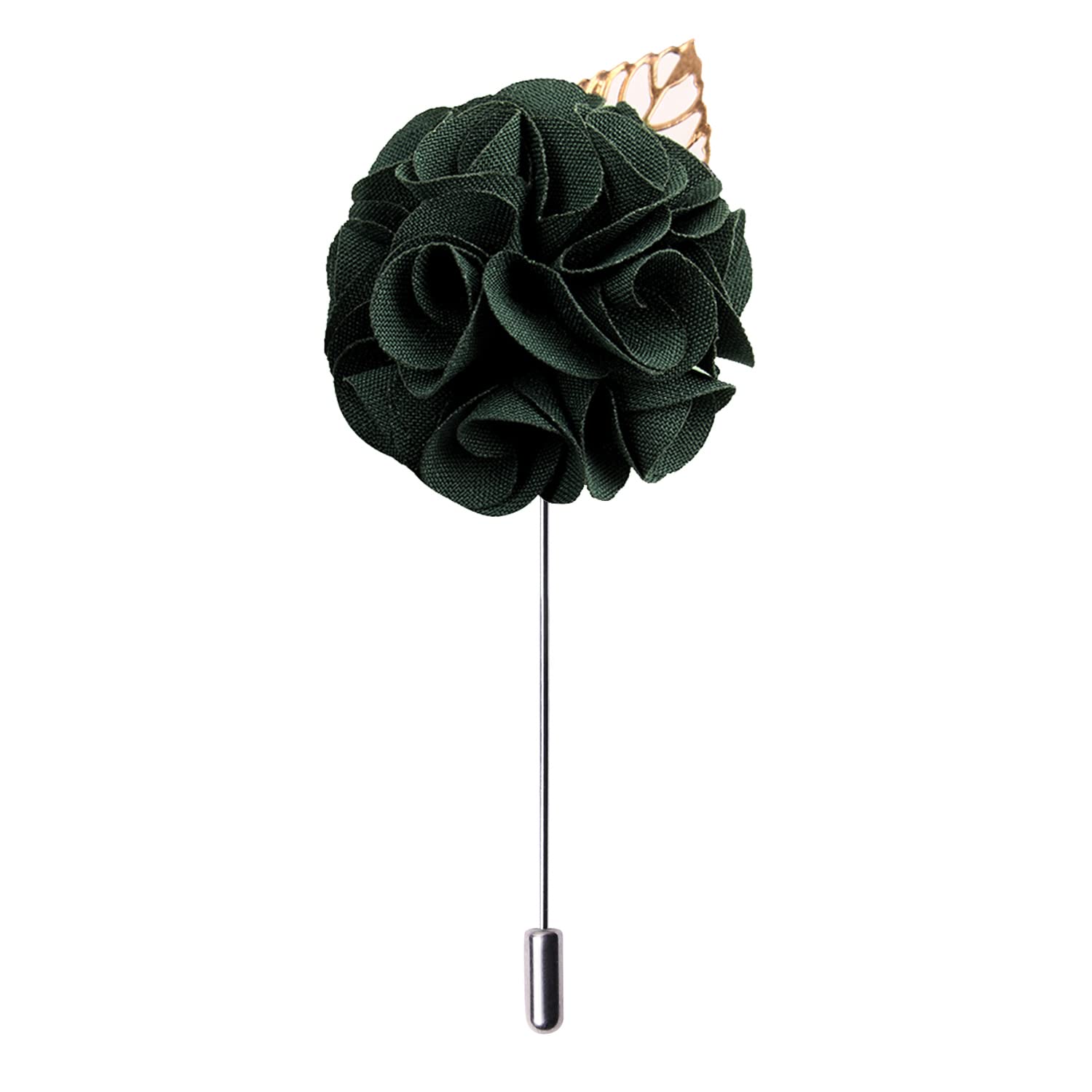 Peluche A Sombre Retreat - Green Colored Brooch/Lapel Pin for Men (B01NH0GNXJ) Amazon Price History, Amazon Price Tracker
