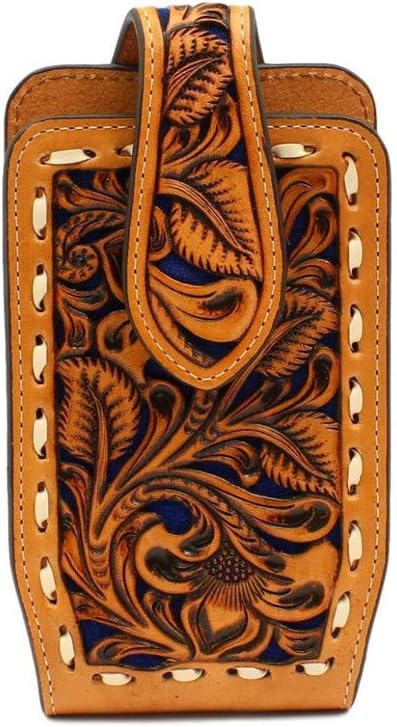 Buу 1 gеt 1 🔥 Nocona Western Cell Phone Case Underlay Laced Swivel Natural 0689827