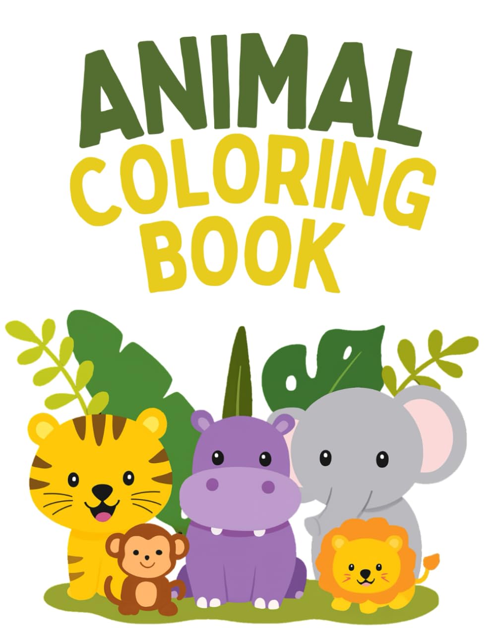 Kids Animal Colouring Book