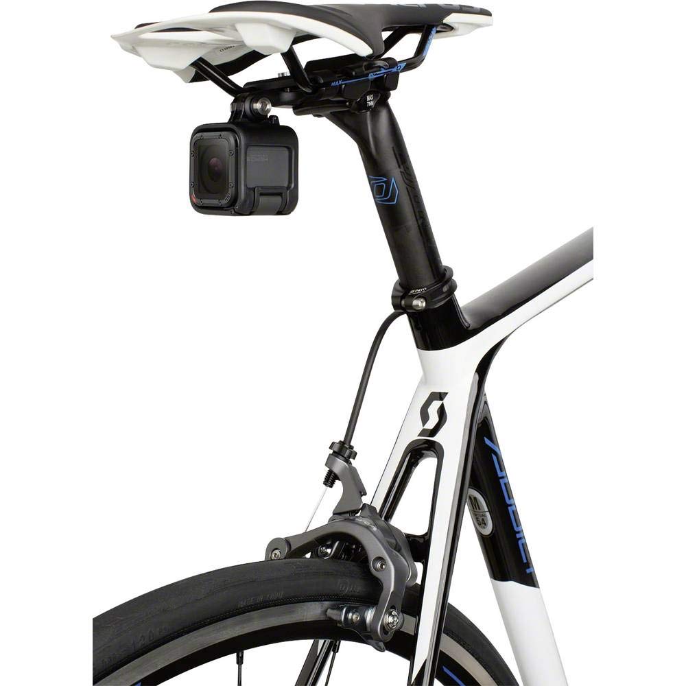 Gopro AMBSM-001 Supporto su Guida per Sellino, Nero