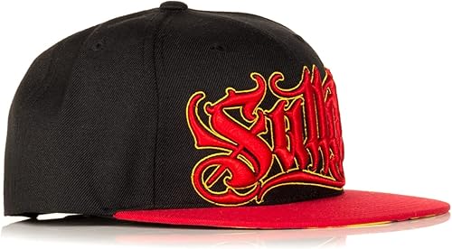 Miniatura 3 de Sullen Lobo Tattoo Lifestyle Graphic Snapback Sombrero ajustable negro Negro -
