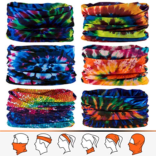 Image of JOEYOUNG Headwear, Bandana, Neck Gaiter Head Wrap Headband Balaclava Magic Scarf