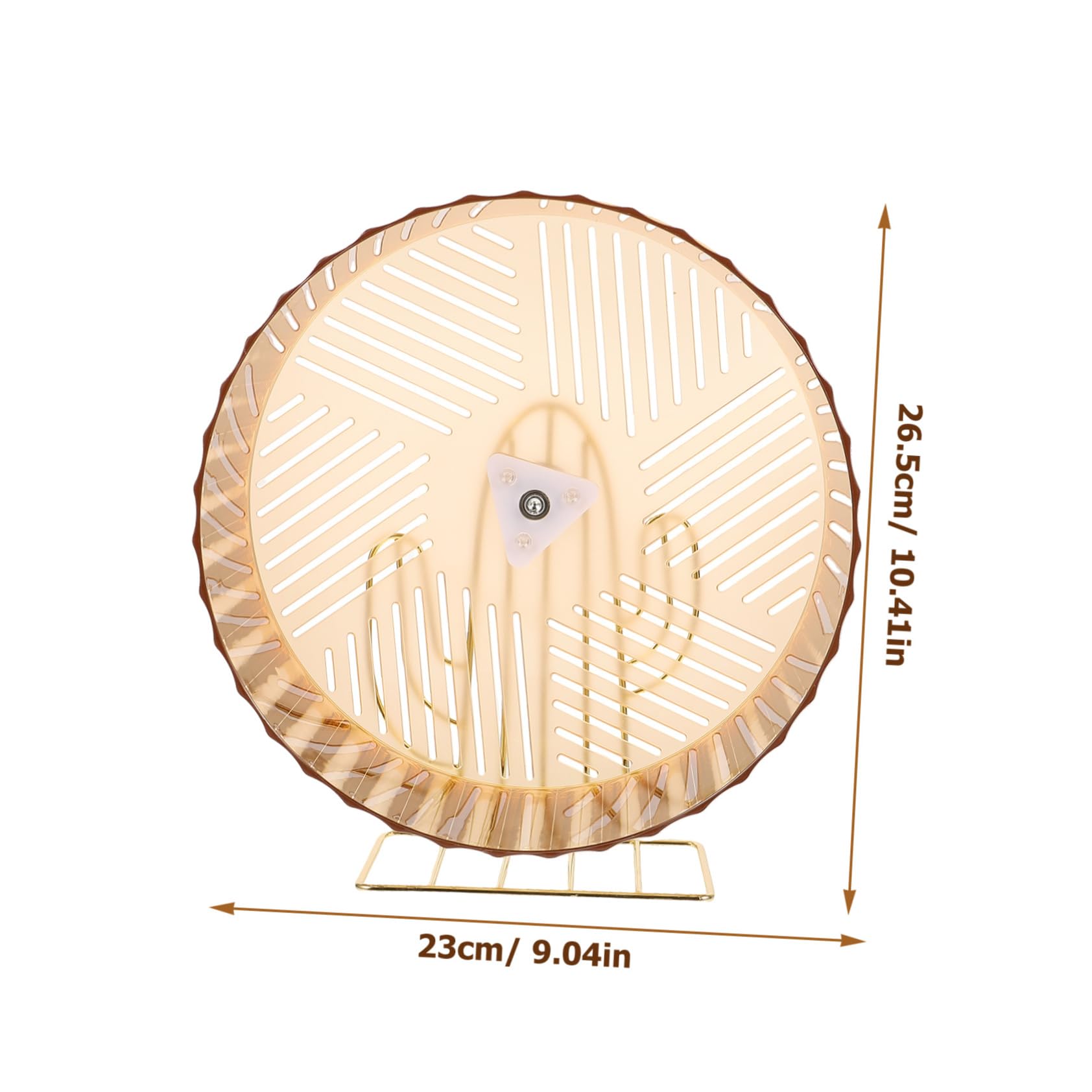 Alasum Roue de Hamster Stable Silencieuse à Base Solide pour Animaux de Compagnie en Cage