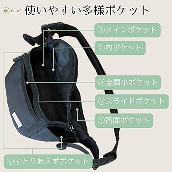 Amazon.co.jp: DDiccho Hug育バッグ, ショルダーバッグ型抱っこ