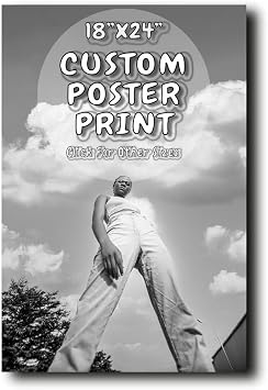 Custom Poster Prints - Upload Your Personalized Image/Photo to Poster Printing - Custom Wall Art Posters - Customize Photo Printing - 18x24 inches Unframed