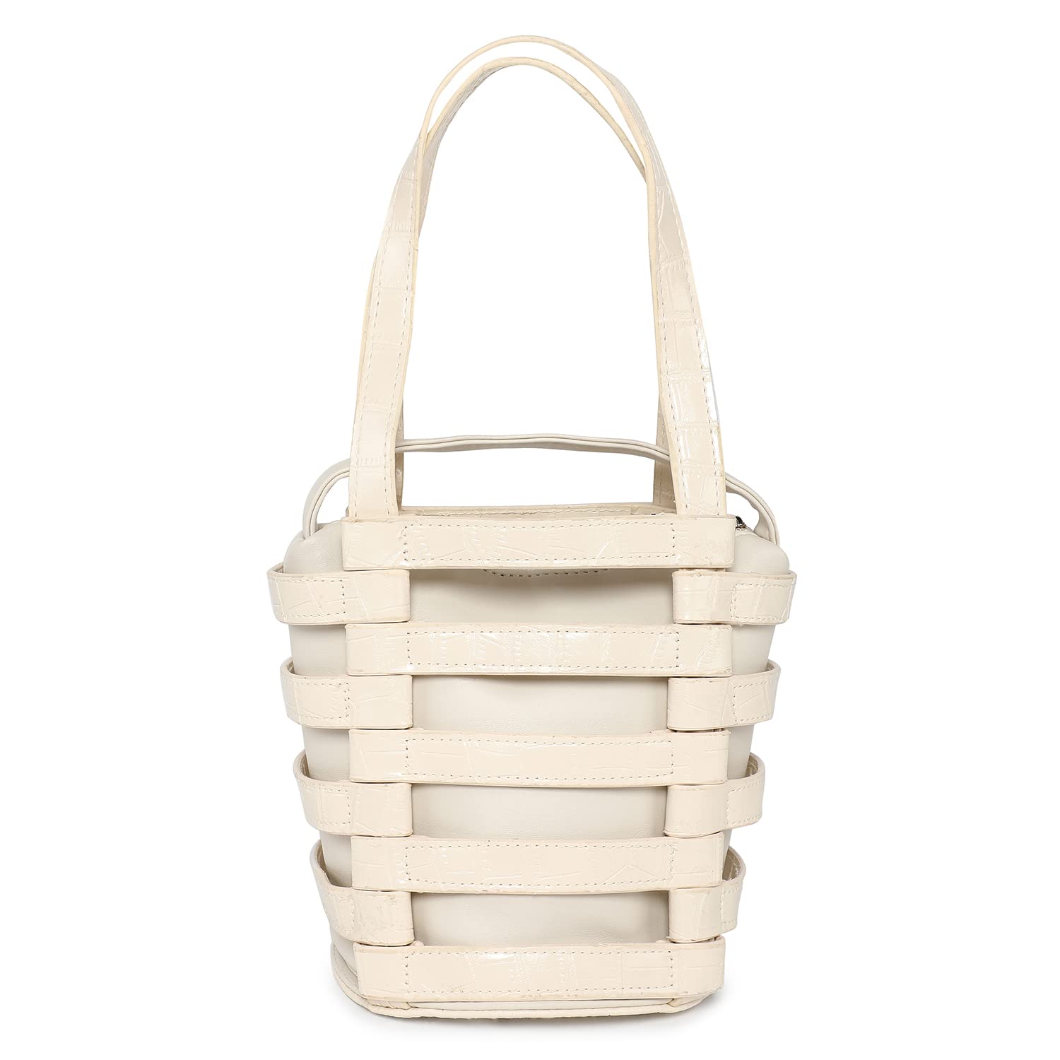 Haute Sauce Women solid yellow handbag with a flap (HSHB1196)