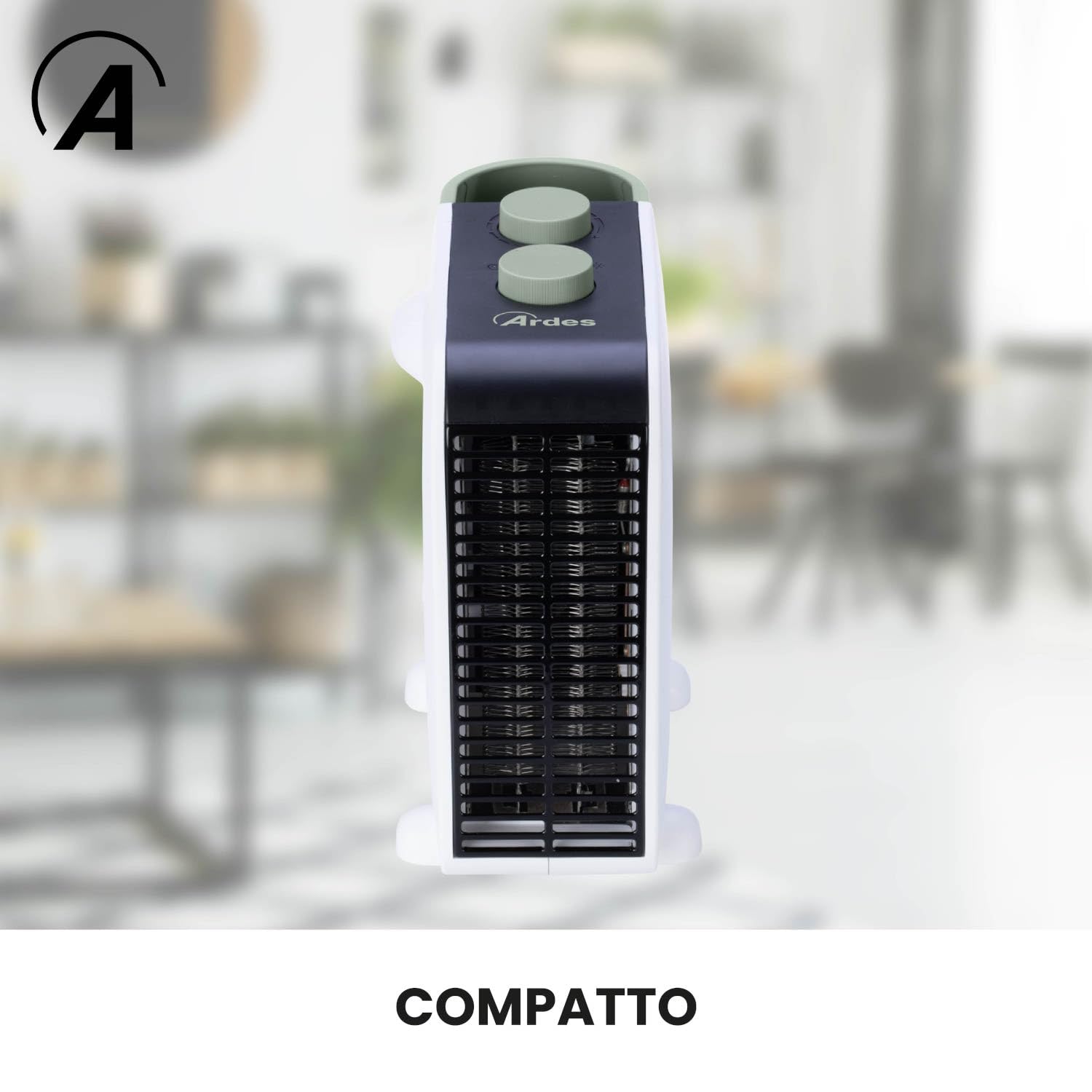 Stufetta Elettrica 2000W PTC Con Telecomando - Termoventilatore ECO, Timer 24H, Oscillazione 90&deg;