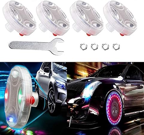 Amazon Ficbox 4個パック 車タイヤホイールライト ソーラーカーホイールタイヤハブライト モーションセンサー カラフルなled点滅外部ライト 車 オートバイ 自転車用 ライト ランプ 車 バイク Amazon Ficbox 4個パック 車タイヤホイールライト ソーラーカーホイールタイヤハブライト モーションセンサー カラフルなled点滅外部ライト 車 オートバイ 自転車用 ライト ランプ 車 バイク