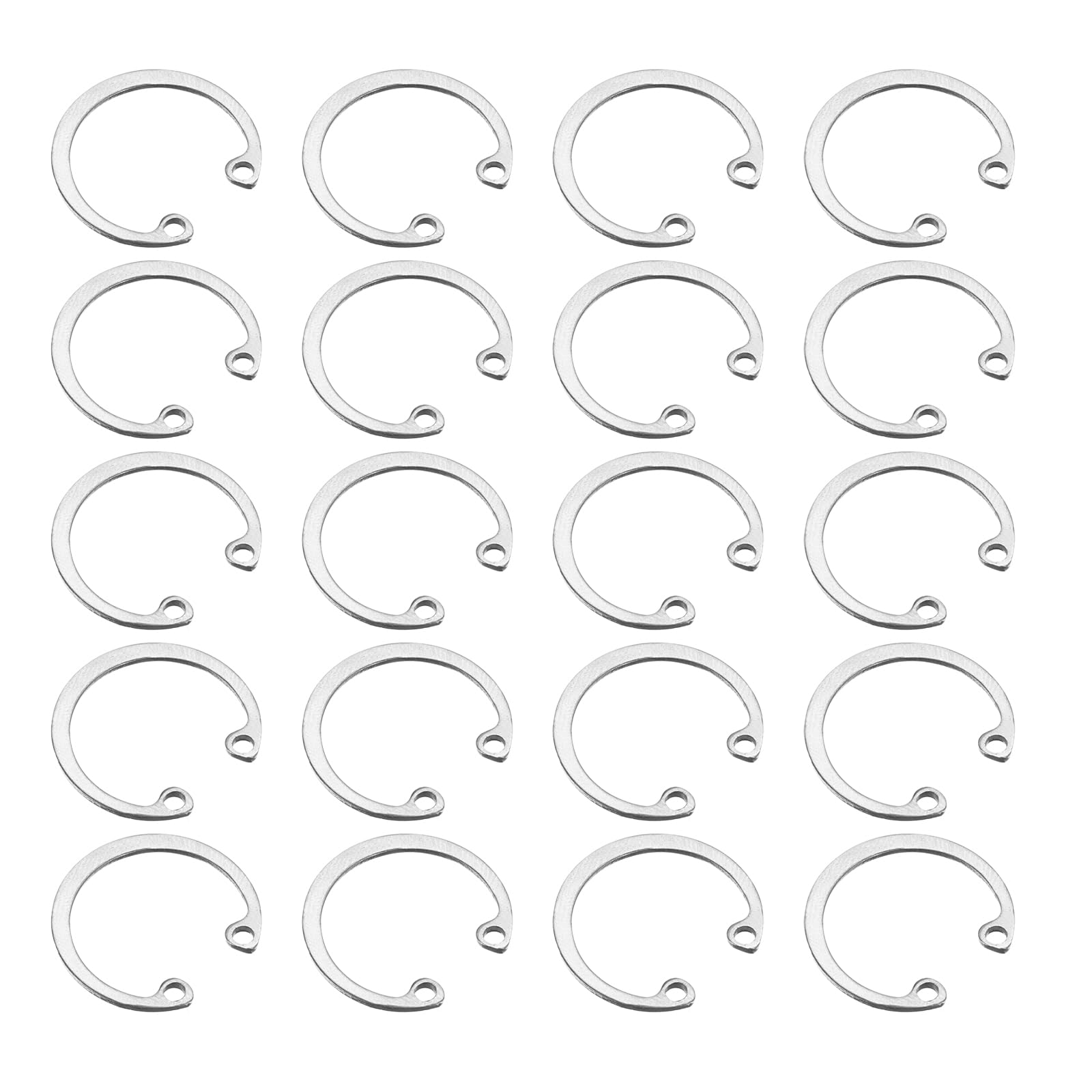 Stainless Steel Retaining Rings - 5 Pack -27