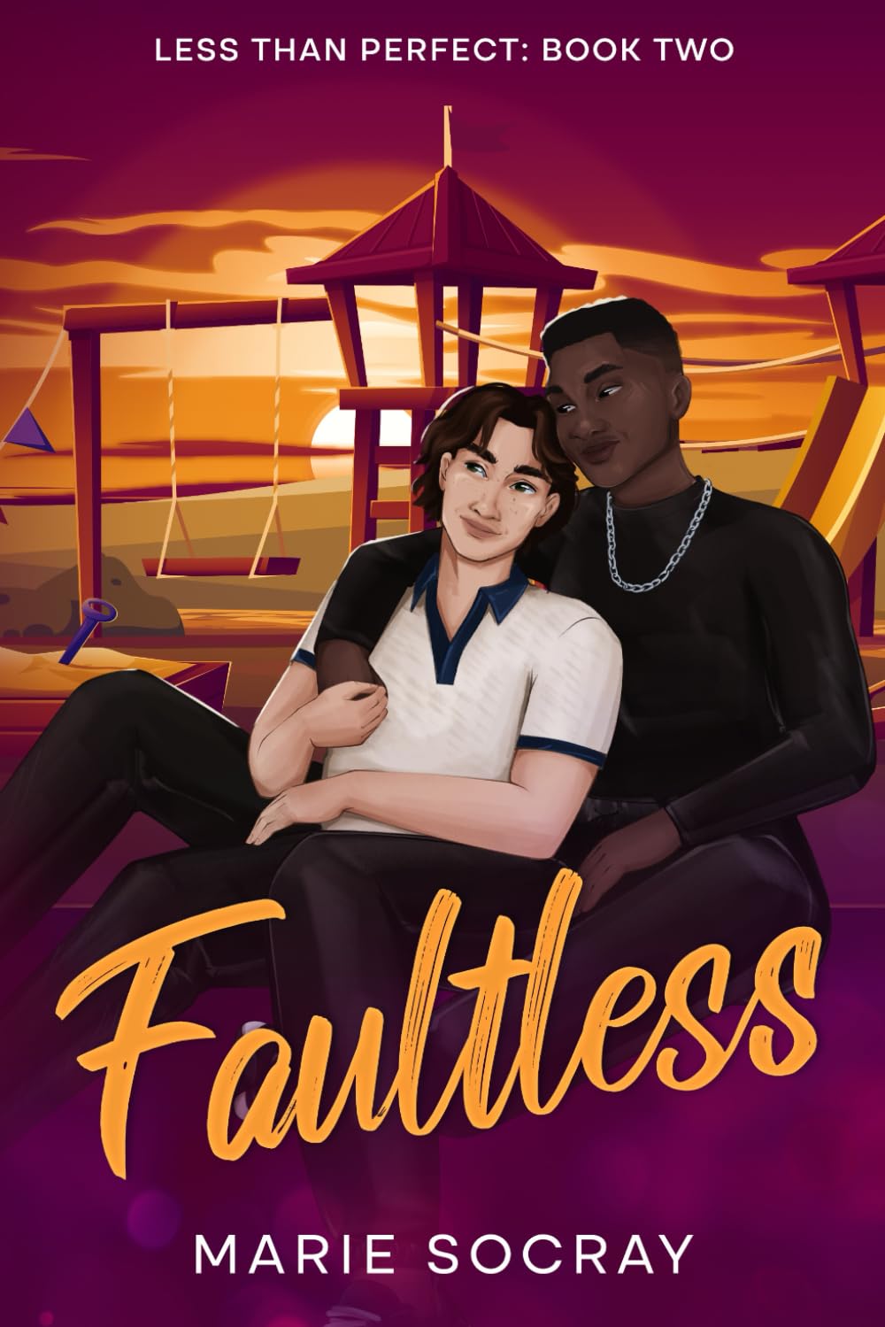 Faultless: A MM Childhood Friends to Lovers Romance: 2 (Less Than Perfect)