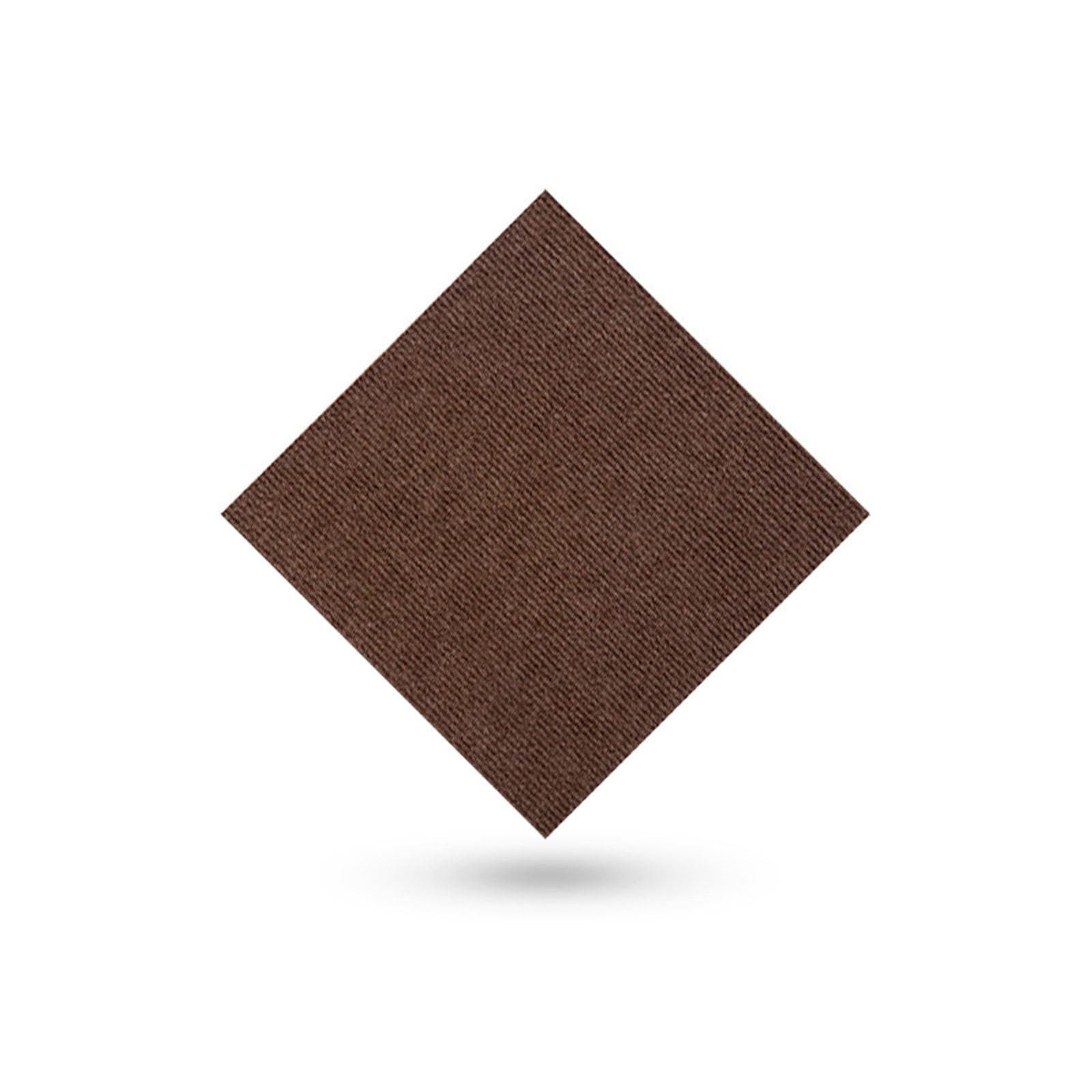 Hiseng Teppichfliesen Selbstklebend 30x30cm, Teppichfliesen Selbstliegend Rutschfeste Strapazierfähig Teppich Bodenbelag für Büro Wohnzimmer Schlafzimmer - 10/20/30 Stück (30 Stück,Braun)