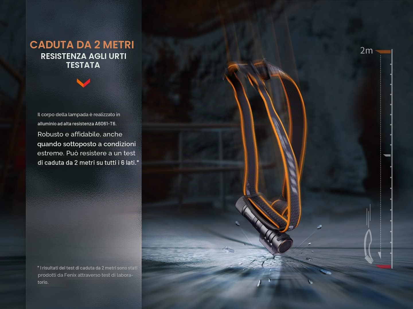 fenix HM71R, lampada frontale ricaricabile e rimovibile, 2700 lumen, 230 m, max 48 ore, base magnetica, IP68, colore nero