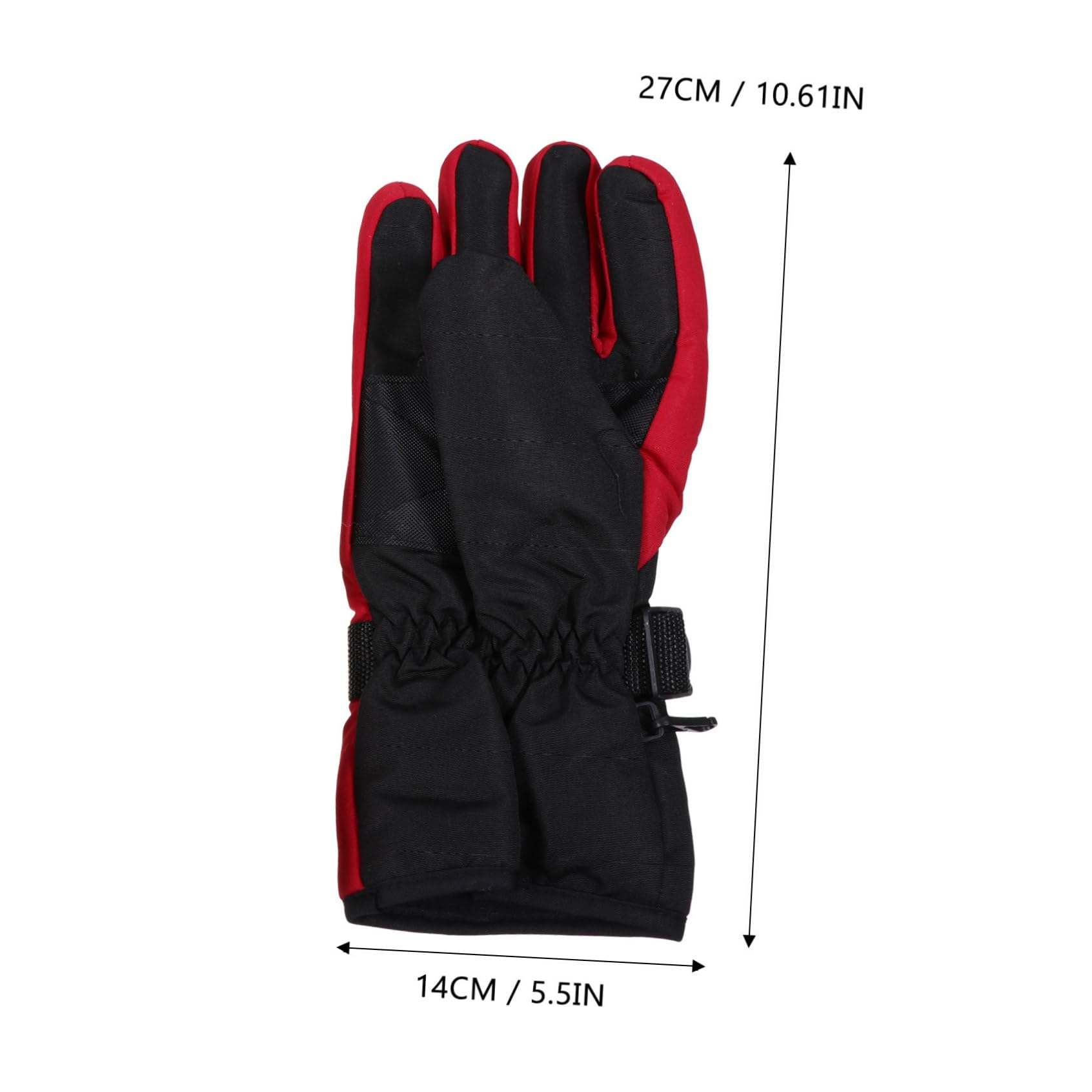 SOIMISS 4paare Unisex Winterhandschuhe wasserdichte Und rutschfeste Skihandschuhe Für Outdoor-aktivitäten Warm Und Strapazierfähig Zum Radfahren Laufen Und Skifahren