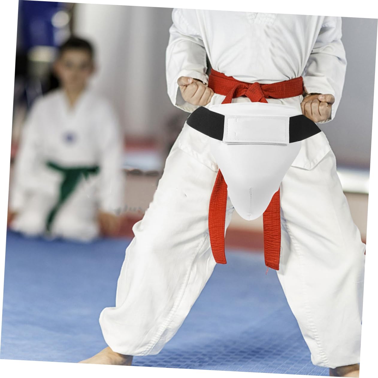Protector De Entrepierna Coquilla De Boxeo para Hombres Protección Inguinal Equipo De Protección para Boxeo para Entrenamiento De Artes Marciales