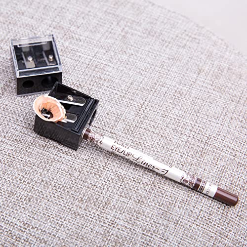 Makeup Sharpener Anspitzer,Make-up Spitzer,Make-up Doppel-Spitzer,Augen-Make-up-Bleistiftspitzer, Lipliner-Eyeliner-Stift-Werkzeug,Kosmetik Bleistift Anspitzer