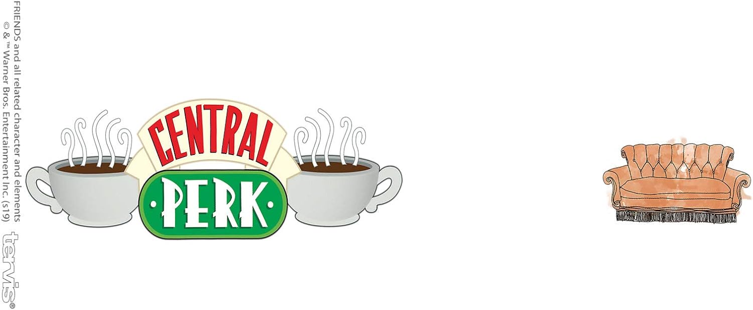 Tervis Warner Brothers - Friends Central Perk Insulated Tumbler 16oz Mug Clear - Image 2