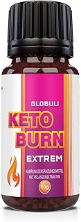Saint Nutrition® KETO BURN Globuli - Appetitzügler & Stoffwechsel - extrem schnell - für unterwegs & endlich für Frauen un...