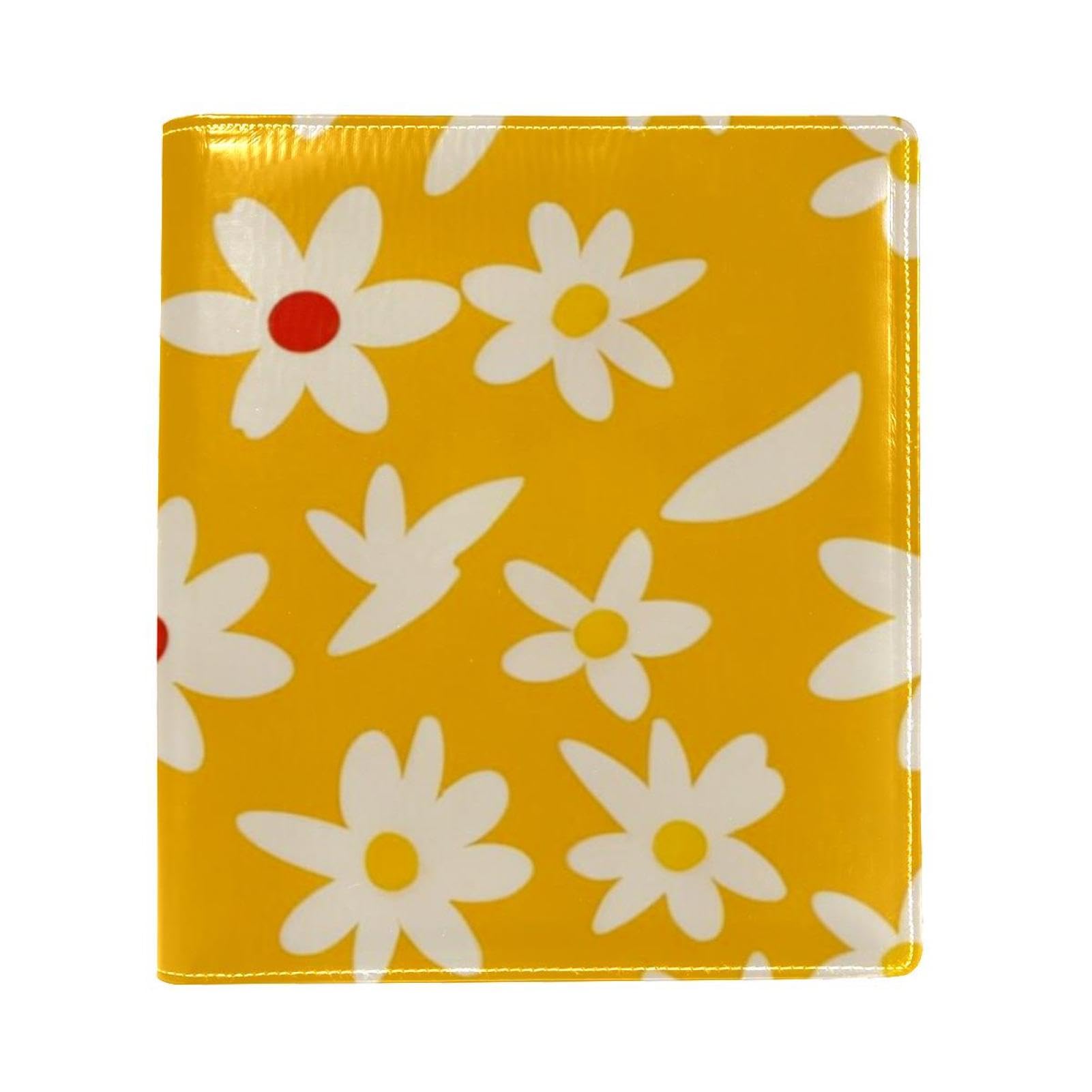 Funda de libro ajustable y lavable con textura de piel suave 6