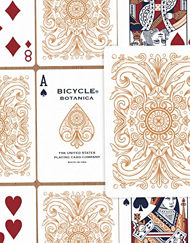 Bicycle Botannica- Baraja de Cartas de colección, Magia y casdistry