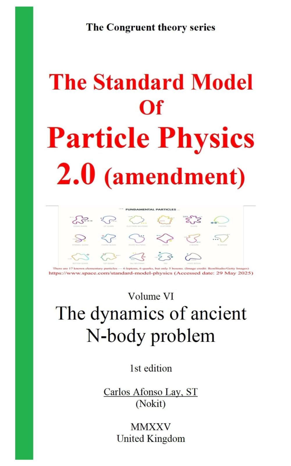 The Standard Model Of Particle Physics 2.0 (amendment): The dynamics of ancient N-body problem (The congruent theory series)