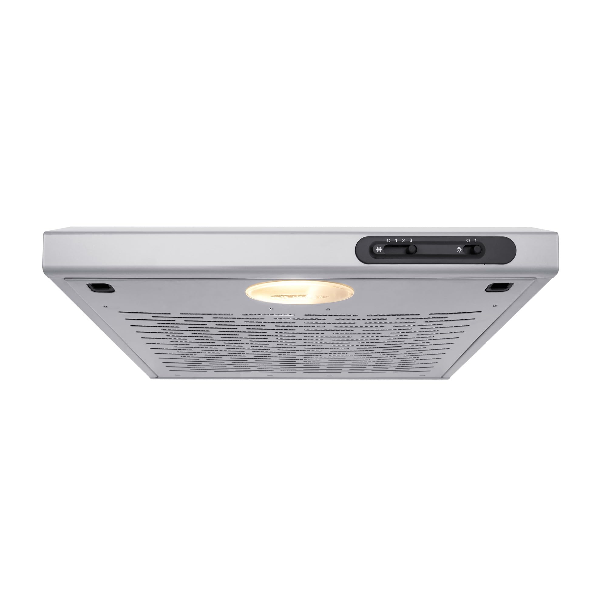 Respekta Okap kuchenny podszafkowy/Okap podszafkowy 50 cm/Metalowa obudowa o wyglądzie stali nierdzewnej/Funkcja wywiewu i recyrkulacji / DH540IXL / C / 52–68 dB