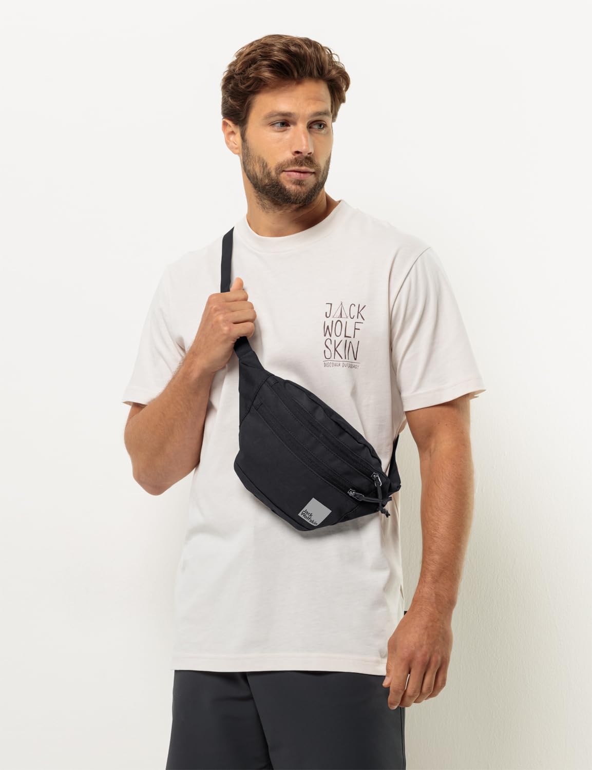 Jack Wolfskin Konya HIPBAG torba podróżna, czarny, Einheitsgröße, Nie dotyczy