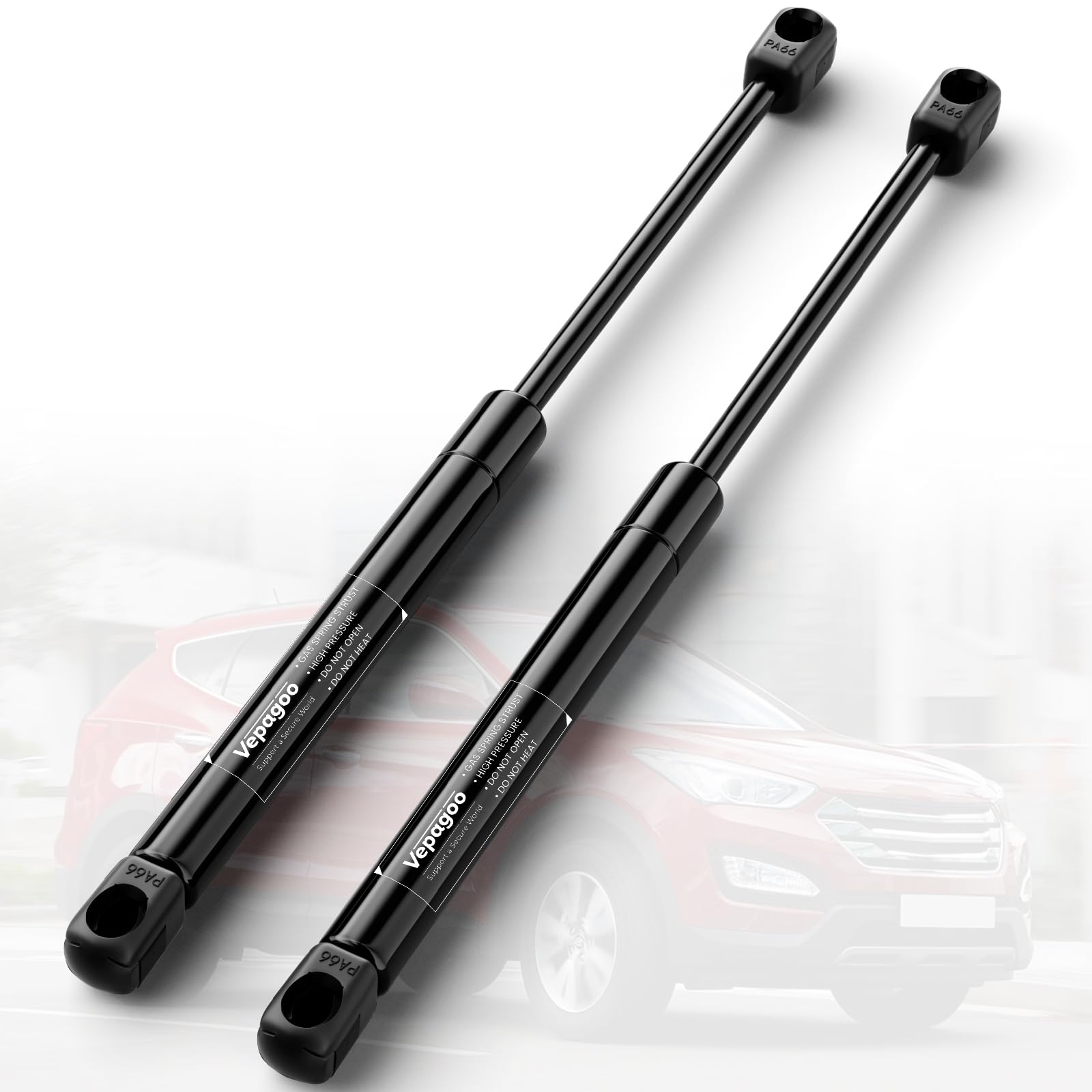 Pair Of Rear Trunk Lift Supports For Hyundai Sonata 2008-2012 - 2 Shocks/Struts 6 thumbnail image