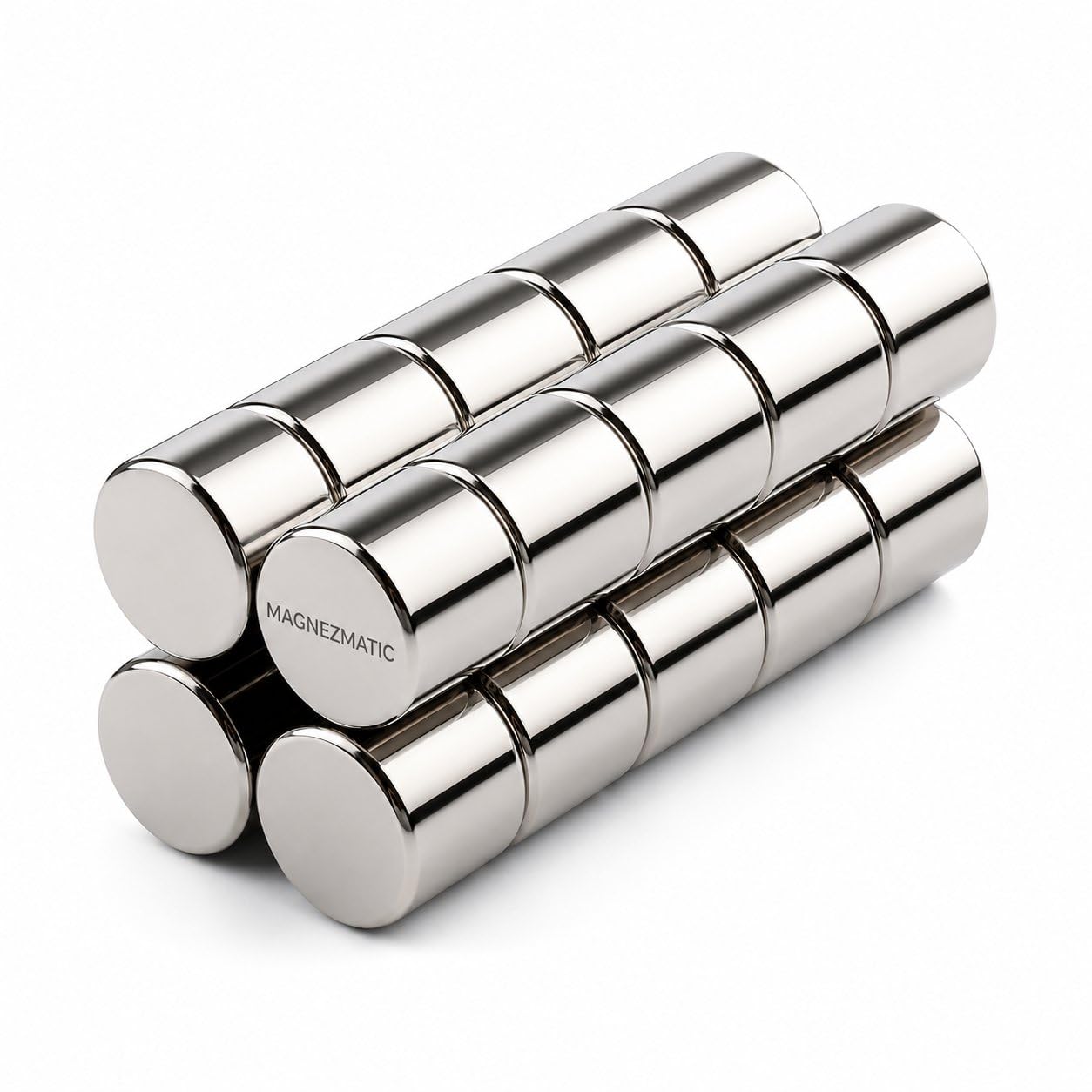Neodymium Cylinder Magnets 5/16 x 5/16 Inch (8x8mm) N48 - Strong