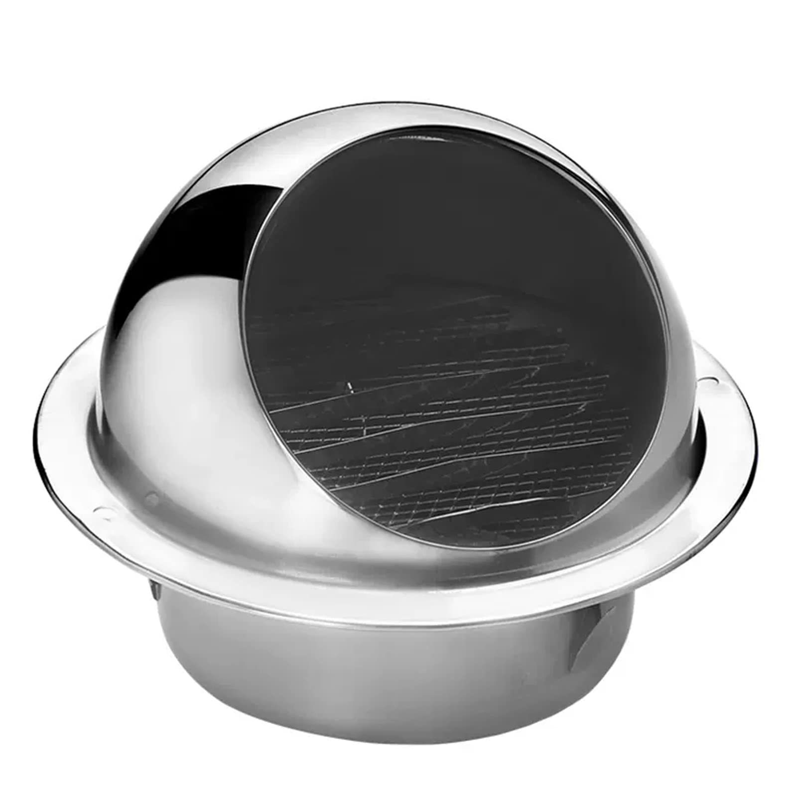 Buy 304 Stainless Steel Air Hood External Extractor Wall Dryer Vent Cap