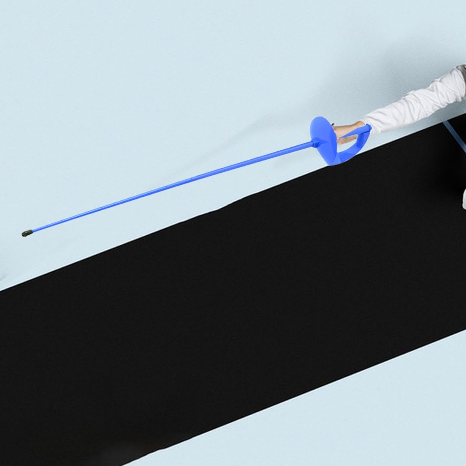 Spada da Scherma per Cosplay, Portatile, 99 Cm con Luci E Suoni, Attrezzatura da Allenamento, Spada da Scherma per Bambini, Blu
