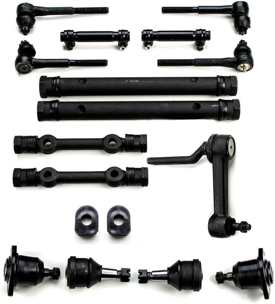 Front End Rebuild Kit Idler Arm Suspension for GMC 1000/1500 Series 4.3L/4.4L/4.6L/5.0L 1960-1962 - Steering Linkage Components 2WD Truck Restoration