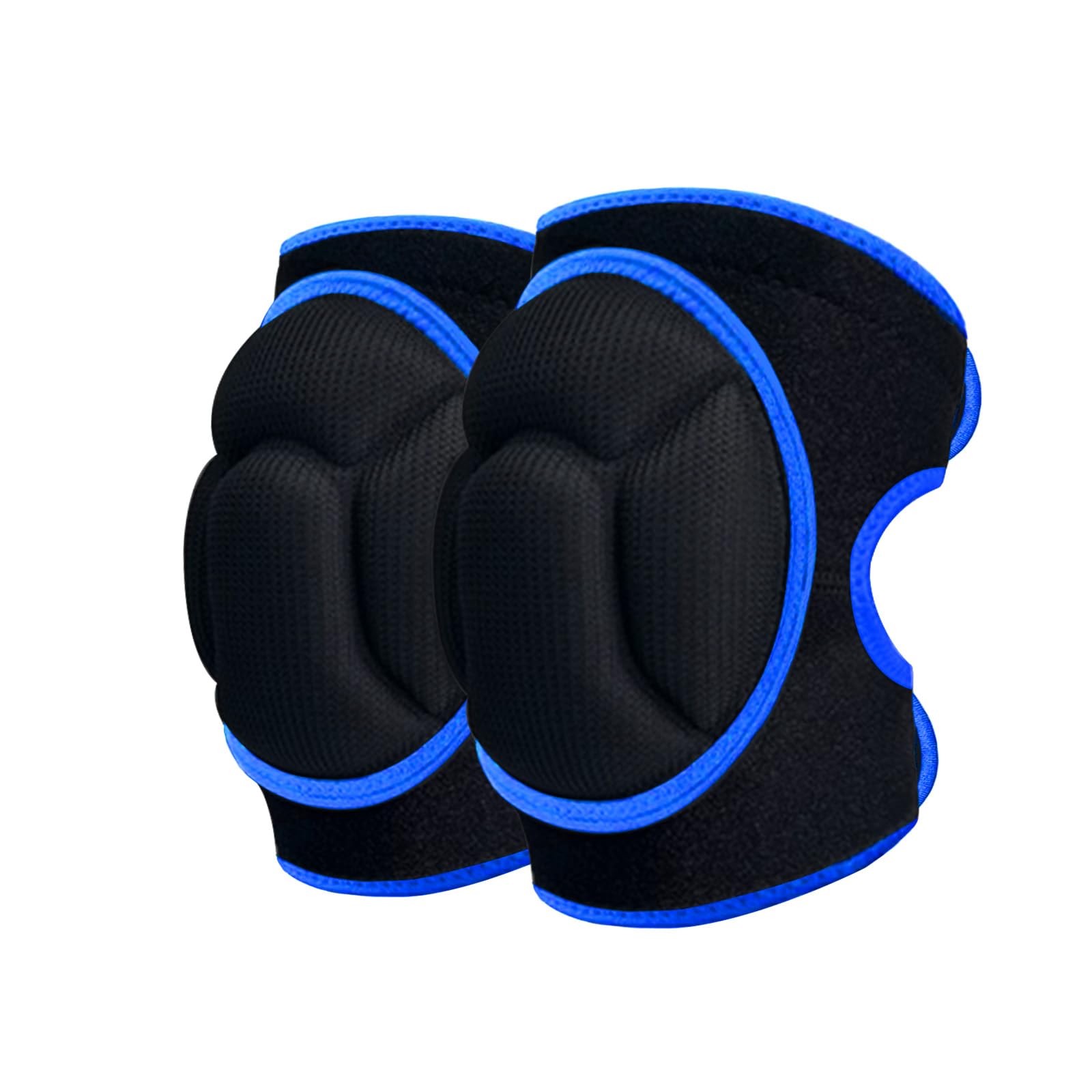 Photo 1 of Knee Pads, Thick Sponge Anti-slip, Collision Avoidance Knee Pads, for Running, Mountaineering, House Working,Gardening Maintain (Blue, Medium)