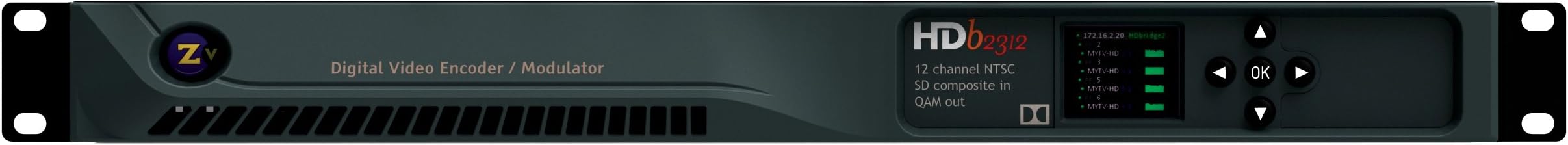 ZeeVee HDb2312-NA ZeeVee HDb2312 12 Channel SD Video Encoder/QAM Modulator - Composite/Analog Audio