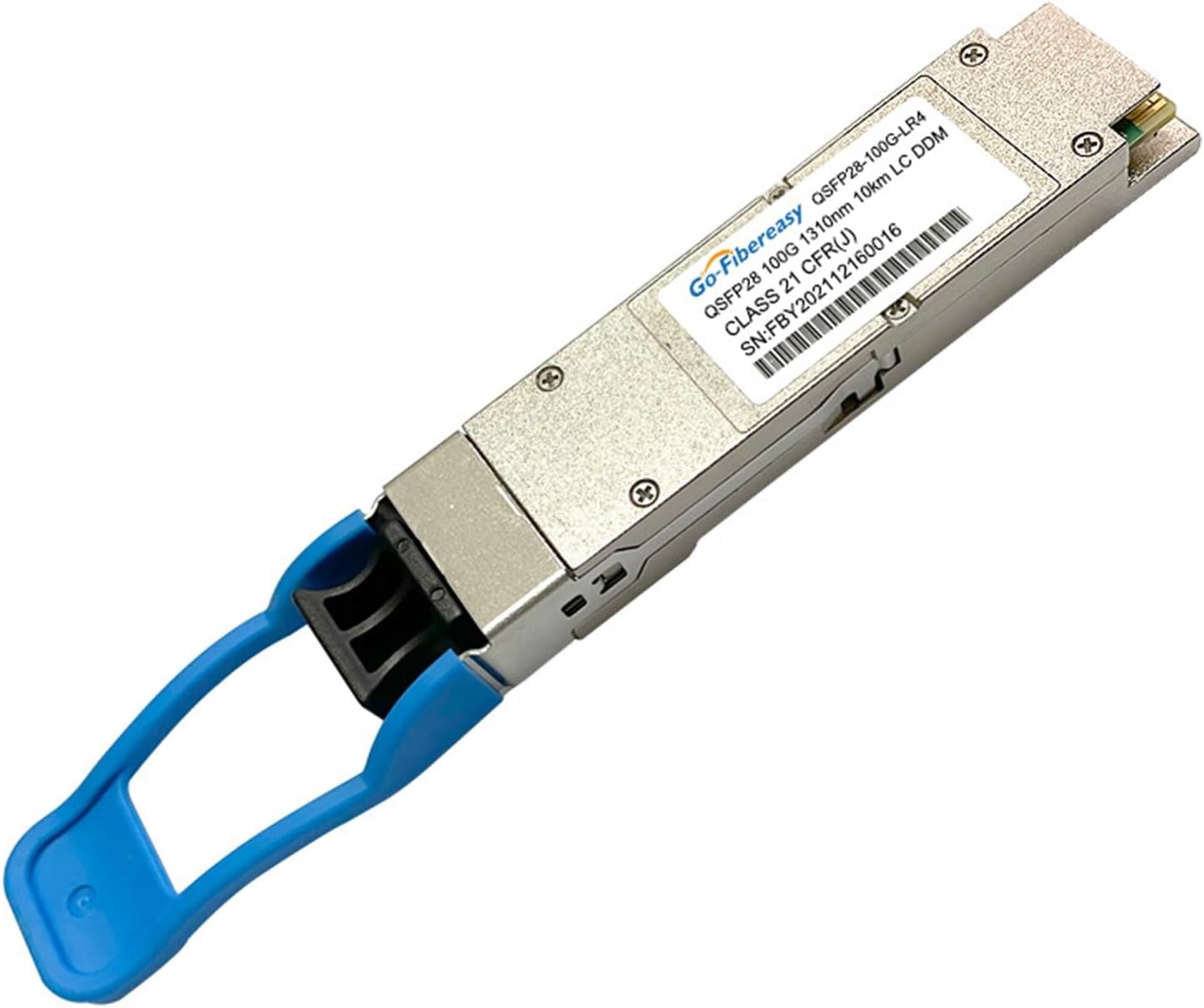 1PCS QSFP28-100G Optical Module LR4 Single-Mode Dual-Fiber high-Speed Transmission Module 10km Compatible with switches