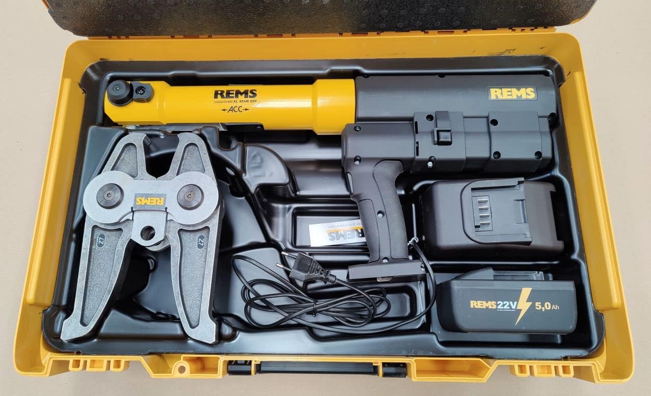 REMS Akku-Press XL 45kN 22V ACC Radial Press (1x 5Ah)