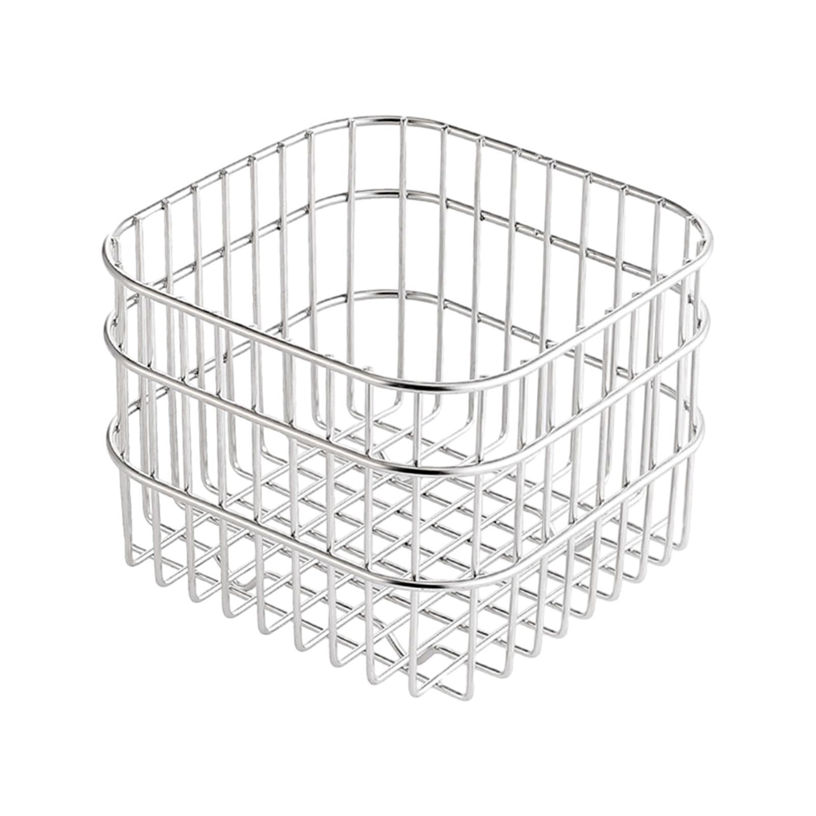 Zanthicia Rustic Storage Bin Portable Small Fruit Basket For, 13X13x10cm
