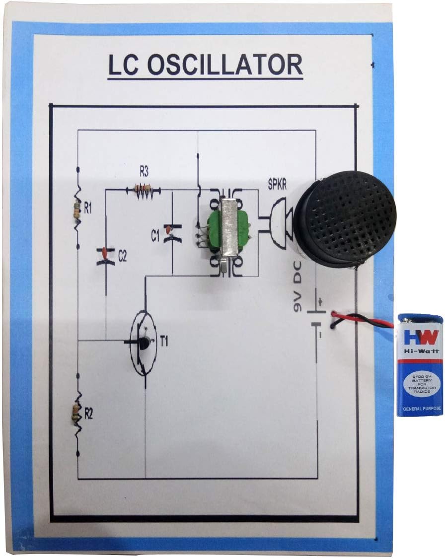 MELODY"S HOBBY CENTRE LC Oscillator Physics Science Working Model-Project
