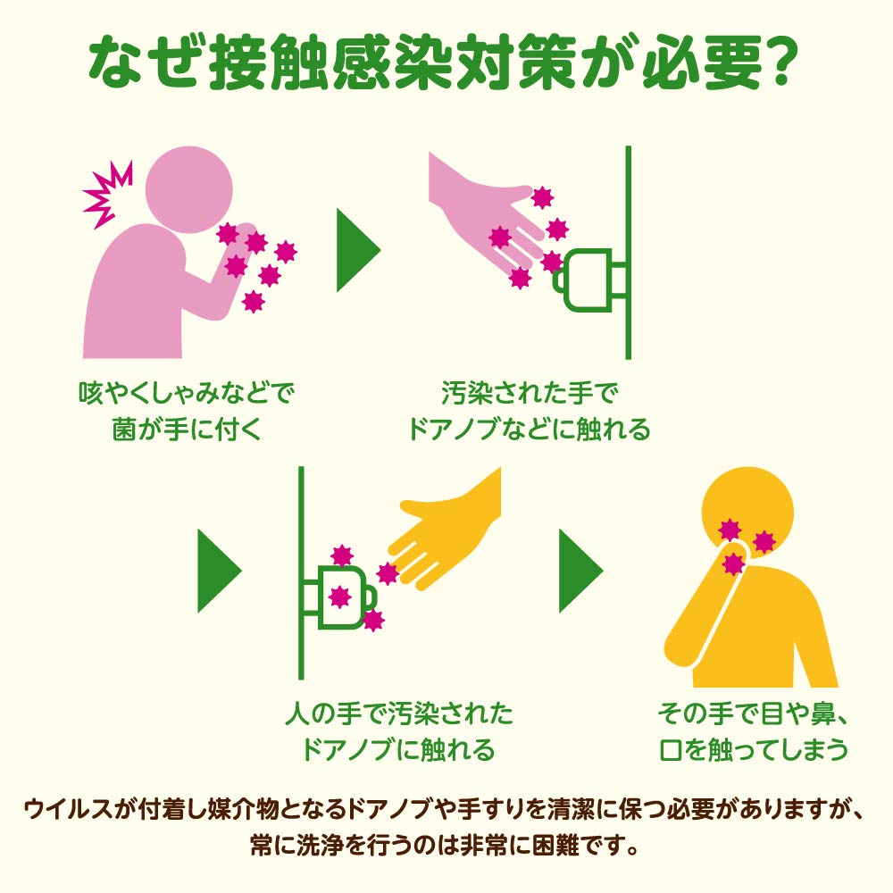 Amazon.co.jp: 接触感染対策テープ5m 791-305 コルクブラウン 抗