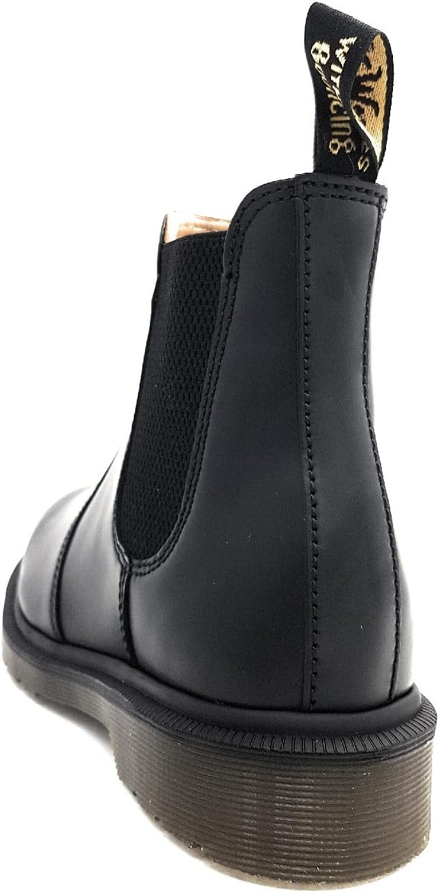 Dr. Martens Unisex 2976 Smooth Leather Chelsea Boot, Black, 6 Women/5 Men - Image 4