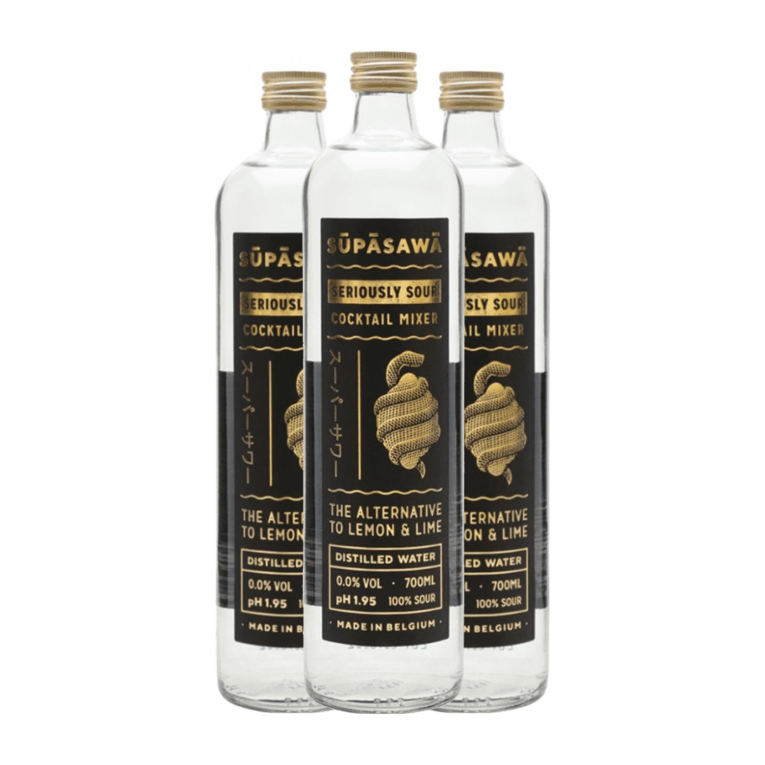 Refrescos y Mixers Supasawa Cocktail Mixer 1 L Sin Alcohol (Caja de 3 Botellas de 1 L)